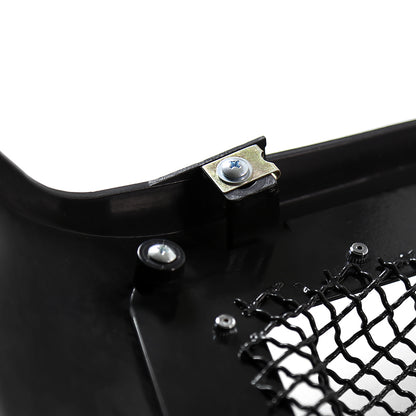 2006-2008 Dodge RAM Glossy Black ABS Rivet Style Grille w/ Stainless Steel Mesh