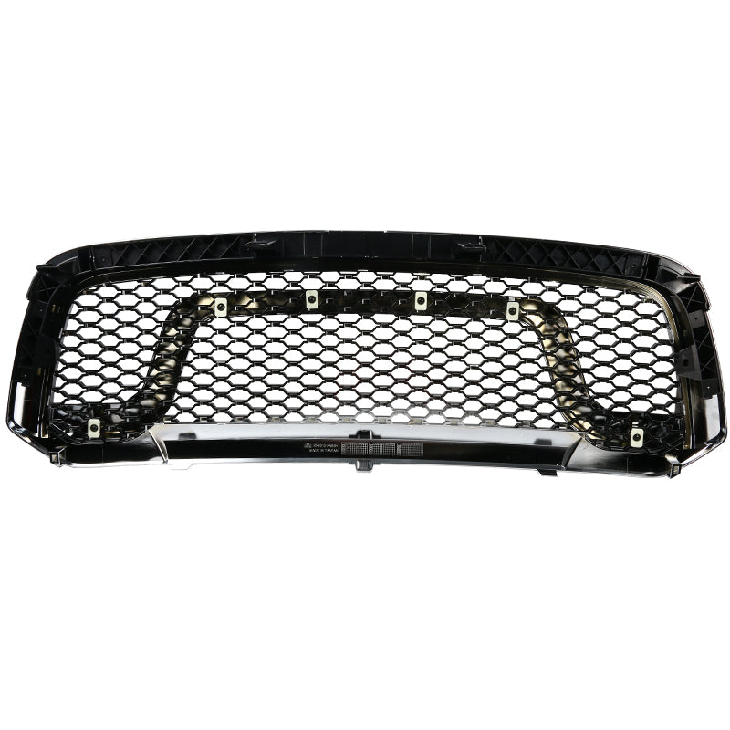 2013-2018 Dodge RAM 1500 Chrome ABS Rebel Style Honeycomb Mesh Grille