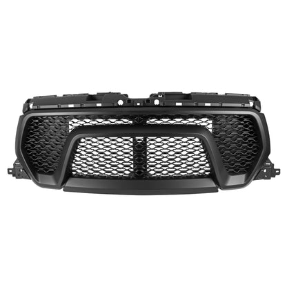 2019-2021 Dodge RAM 1500 Matte Black ABS Rebel Style Honeycomb Mesh Grille