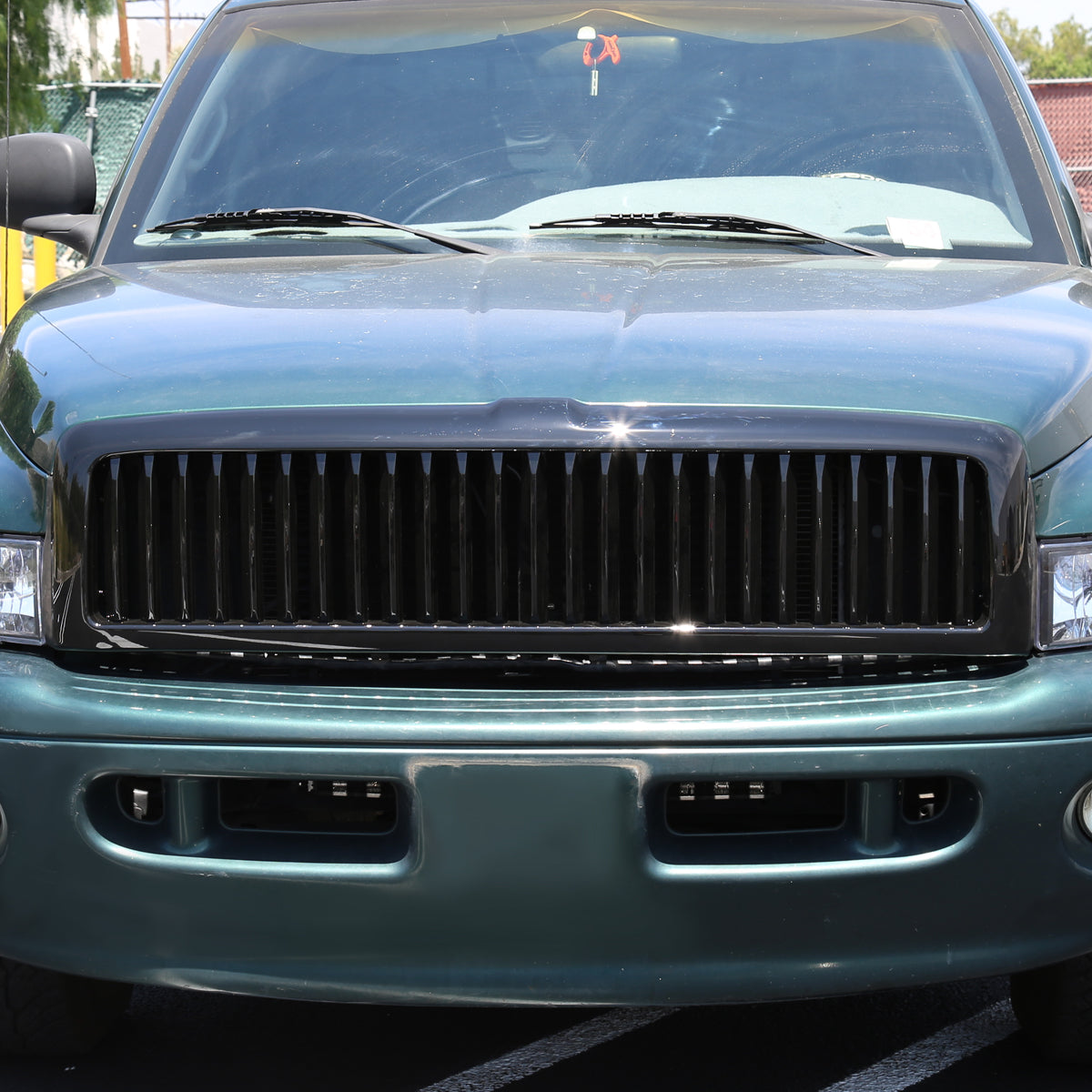 1994-2002 Dodge RAM Glossy Black ABS Vertical Grille