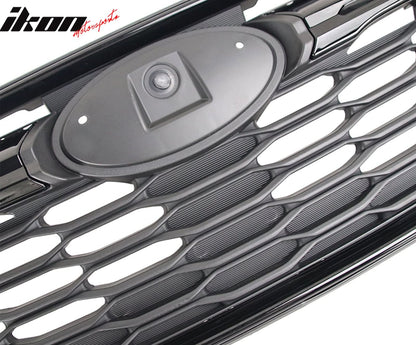2017-2019 Subaru Impreza OE Front Bumper Grille Gloss Black ABS
