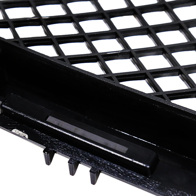 2007-2013 GMC Sierra 1500 Light Duty Glossy Black ABS Honeycomb Mesh Grille