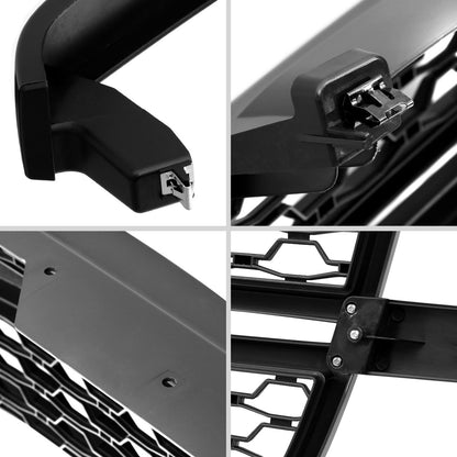2005-2006 Chevrolet Silverado 2500HD/3500HD Black Honeycomb Front Hood Grille