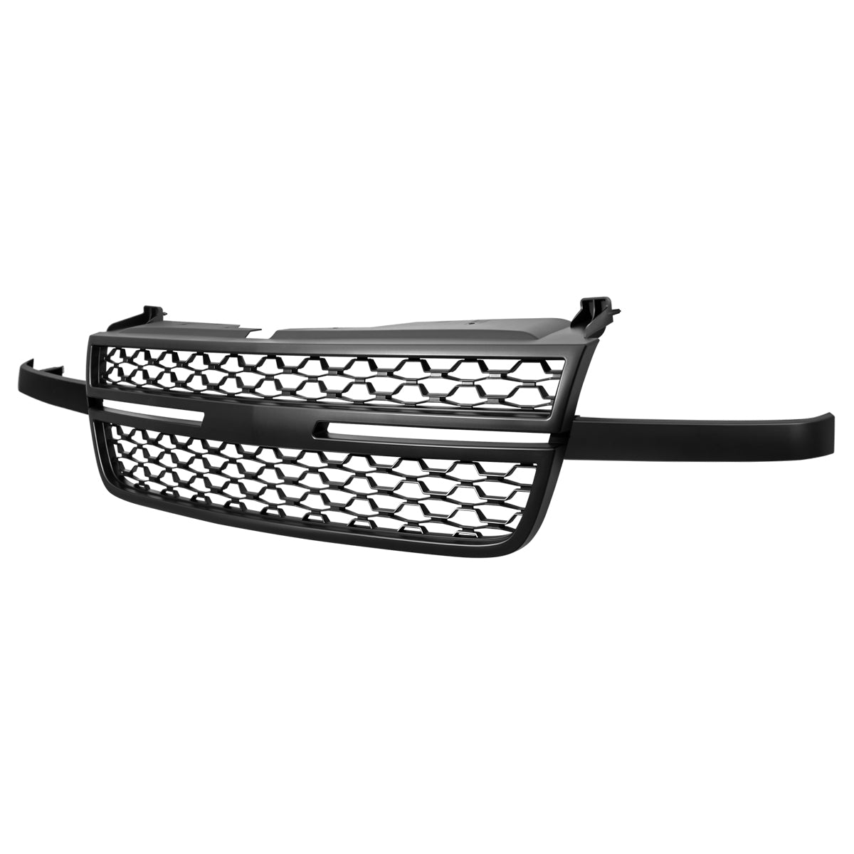 2005-2006 Chevrolet Silverado 2500HD/3500HD Black Honeycomb Front Hood Grille