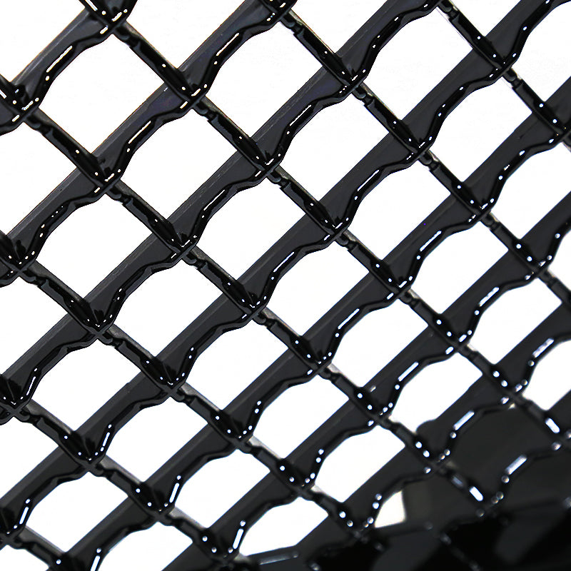 2007-2013 Chevrolet Silverado 1500 Glossy Black ABS Honeycomb Mesh Grille