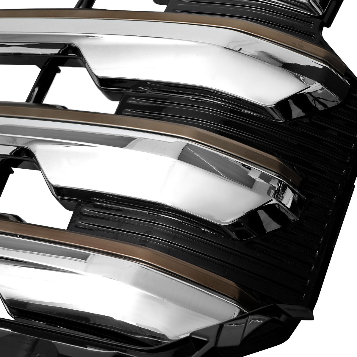 2022-2026 Chevrolet Silverado 1500 High Country Chrome Mesh Front Upper Hood Grille