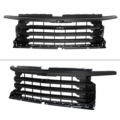 2022-2026 Chevrolet Silverado 1500 High Country Black Mesh Front Upper Hood Grille