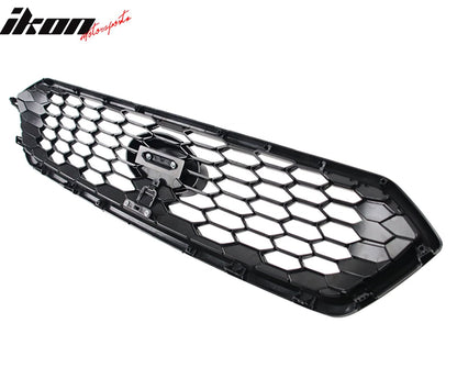 2018-2021 Subaru WRX Gloss Black W/ Red JDM Front Bumper Grille ABS