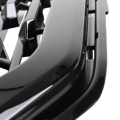 2015-2020 GMC Yukon/Yukon XL Glossy Black ABS Denali Style Mesh Grille