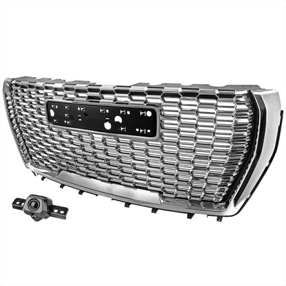 2021-2023 GMC Yukon/Yukon XL Denali Style Front Chrome Mesh Grille