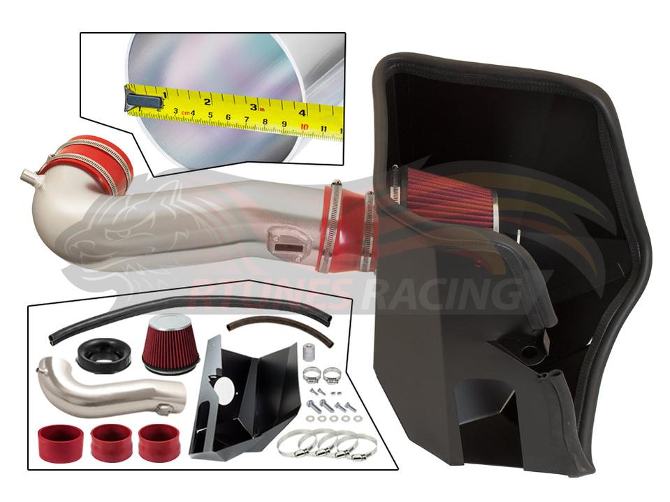 Heat Shield Air Intake Kit For 2021-2026 Suburban Tahoe Yukon XL 5.3 6.2 | Rtunes Racing | HI-CD-05RD-03