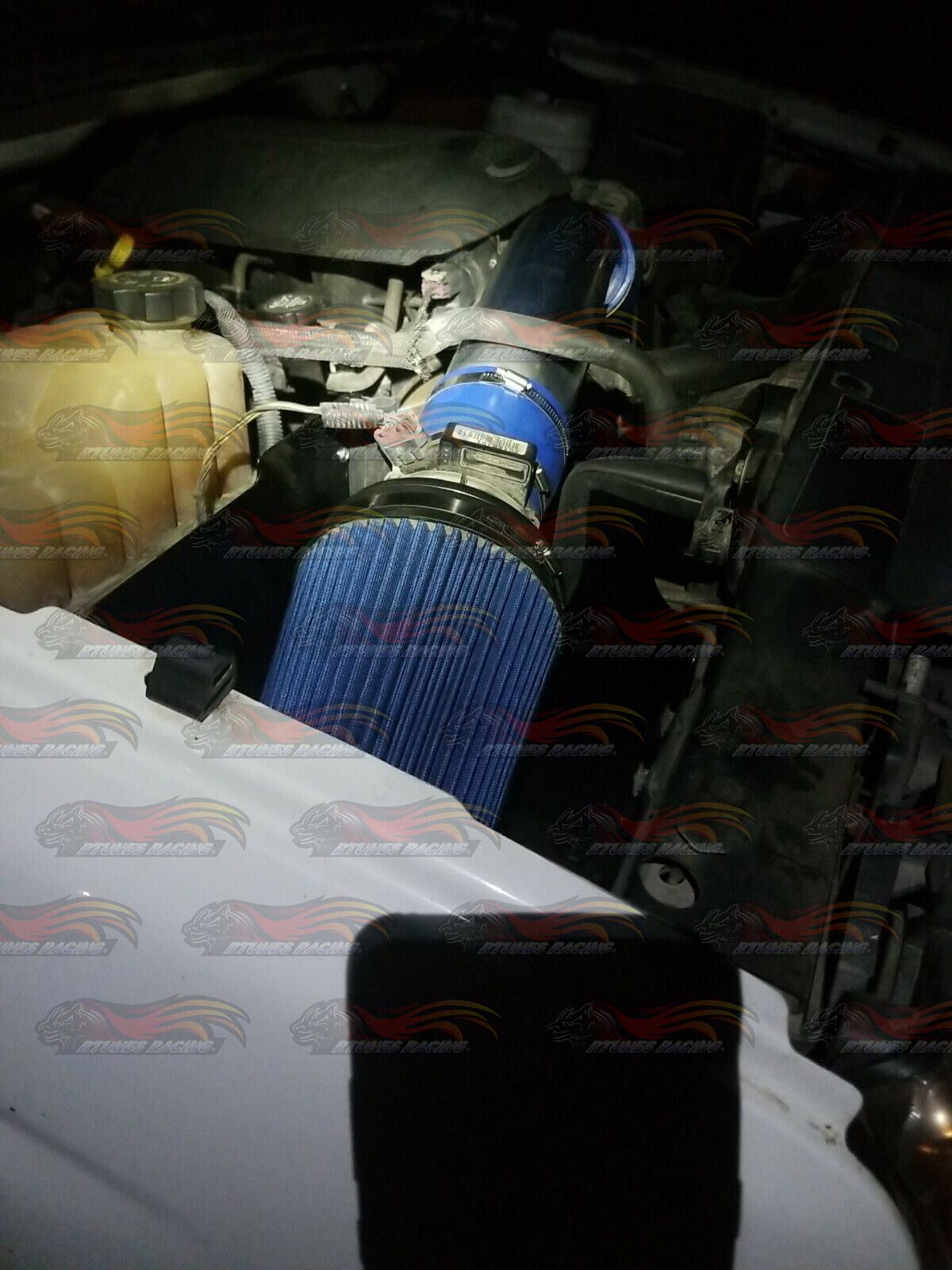 Heat Shield Air Intake Kit For 2002-2006 Sierra Denali with 6.0L V8 | Rtunes Racing | HI-CD-01BL-11