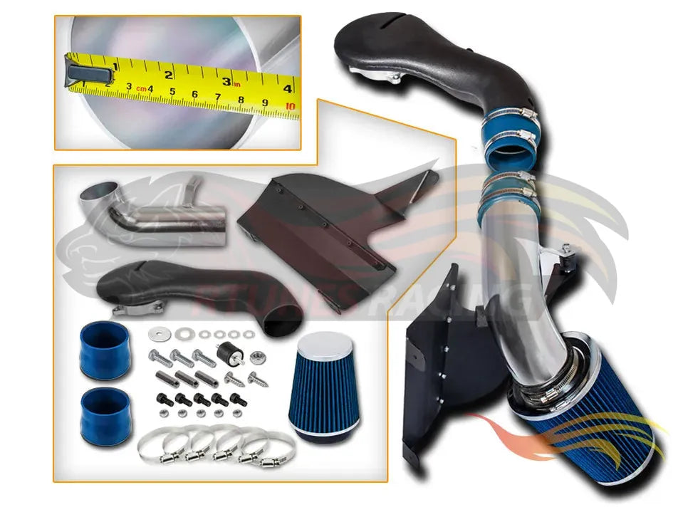 Heat Shield Air Intake Kit For 1996-2004 S10/Blazer/Sonoma & 1996-2001 Jimmy V6 4.3L | Rtunes Racing | HI-CH-01BL