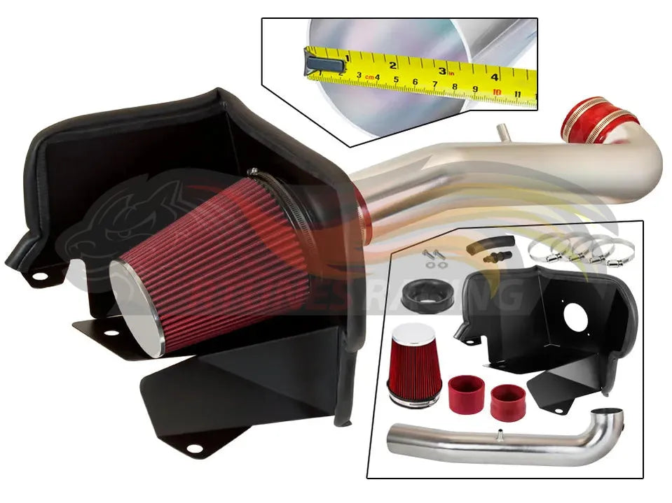 Heat Shield Air Intake Kit For 2019-2026 Ram 1500 3.6L V6 (No Classic) | Rtunes Racing | HI-DG-16RD