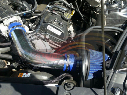 Heat Shield Air Intake Kit For 2015-2017 Ford Mustang 3.7L V6 | RHI-FD-07BK