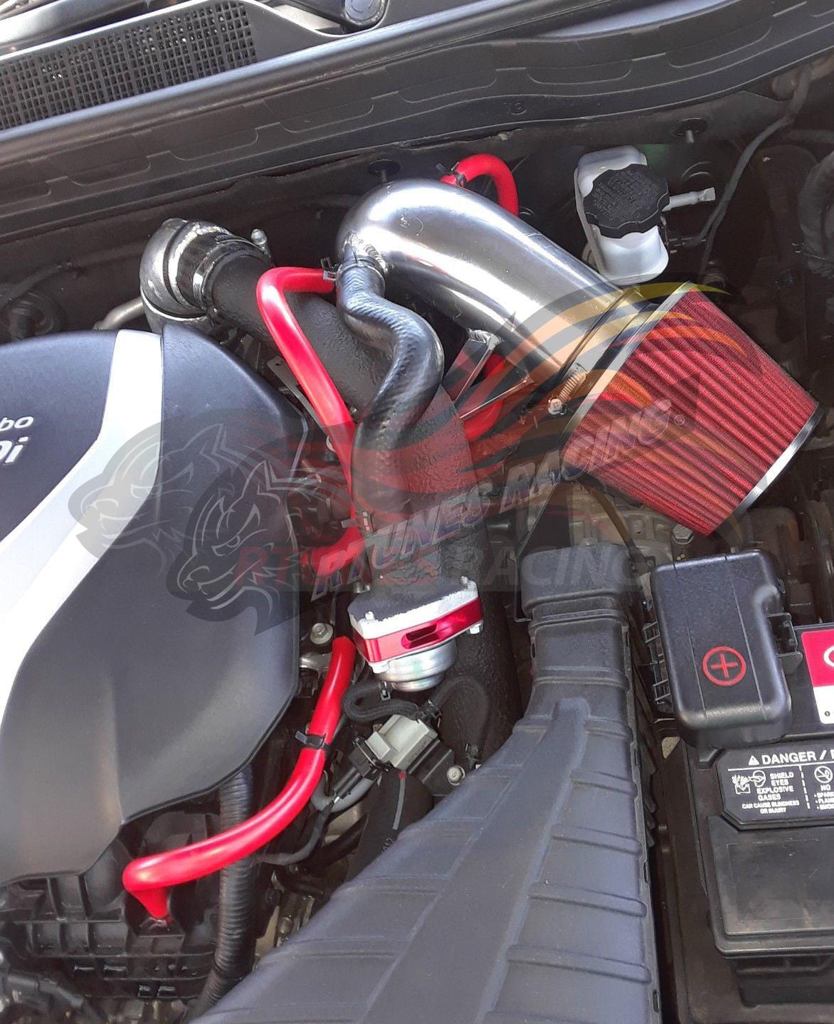 Heat Shield Air Intake Kit For 2011-2014 Sonata & 2011-2015 Optima 2.0L Turbo | RHI-HY-01BK