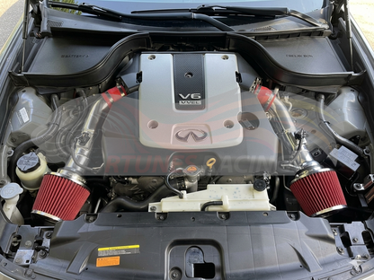 Heat Shield Air Intake Kit For 2008-2013 Infiniti G37 3.7L V6 | RHI-NS-01BK