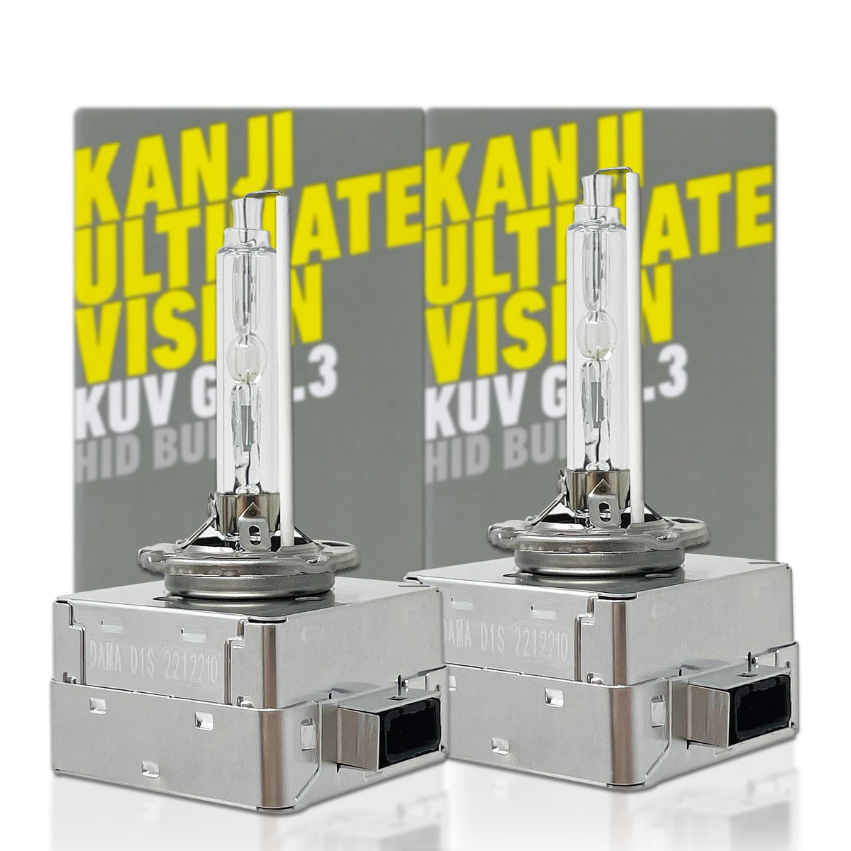 DAMA D1S Kanji Ultimate Vision Gen3 HID Xenon Headlight Bulbs | Pack of 2