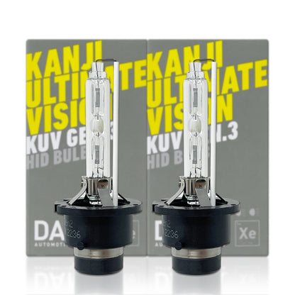 DAMA D2S Kanji Ultimate Vision Gen3 HID Xenon Headlight Bulbs | Pack of 2