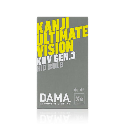 DAMA D2S Kanji Ultimate Vision Gen3 HID Xenon Headlight Bulbs | Pack of 2