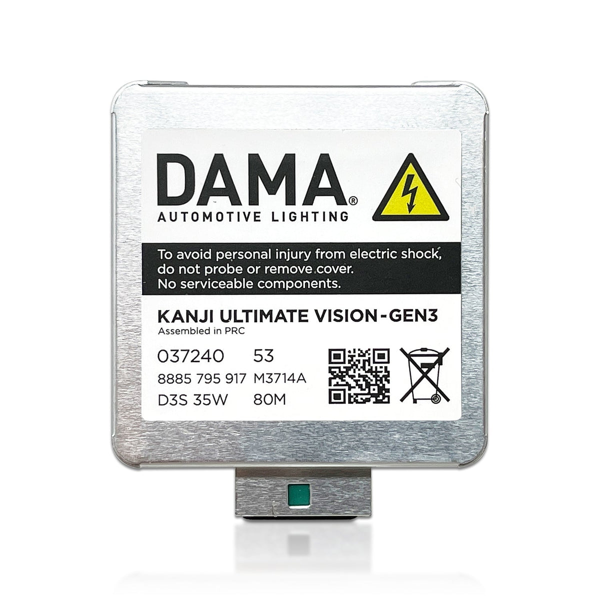 DAMA D3S Kanji Ultimate Vision Gen3 HID Xenon Headlight Bulbs | Pack of 2