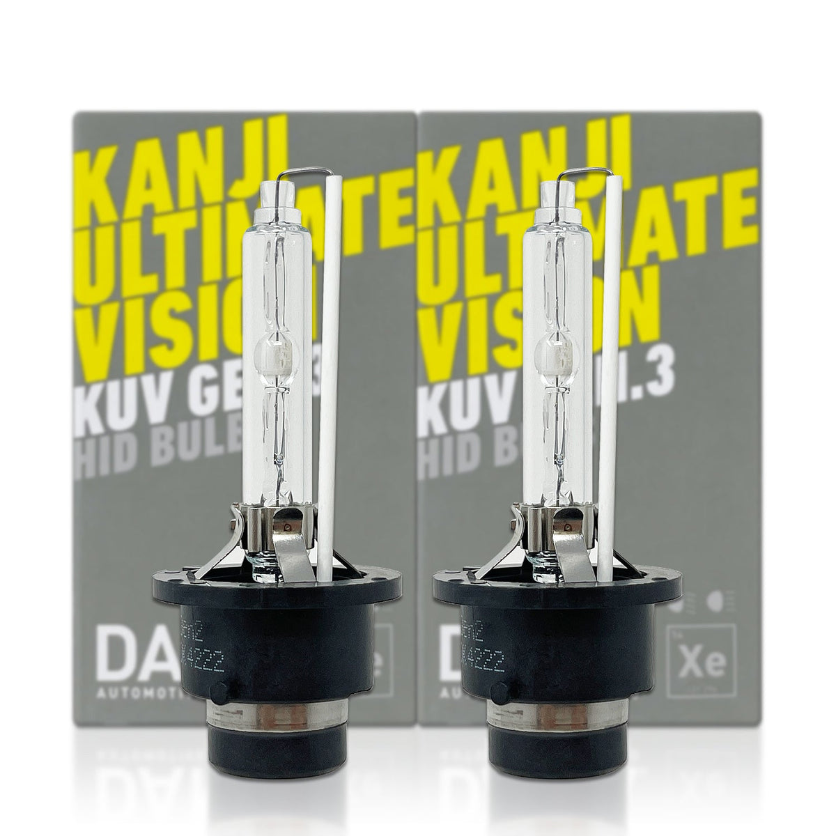 DAMA D4S Kanji Ultimate Vision Gen3 HID Xenon Headlight Bulbs | Pack of 2