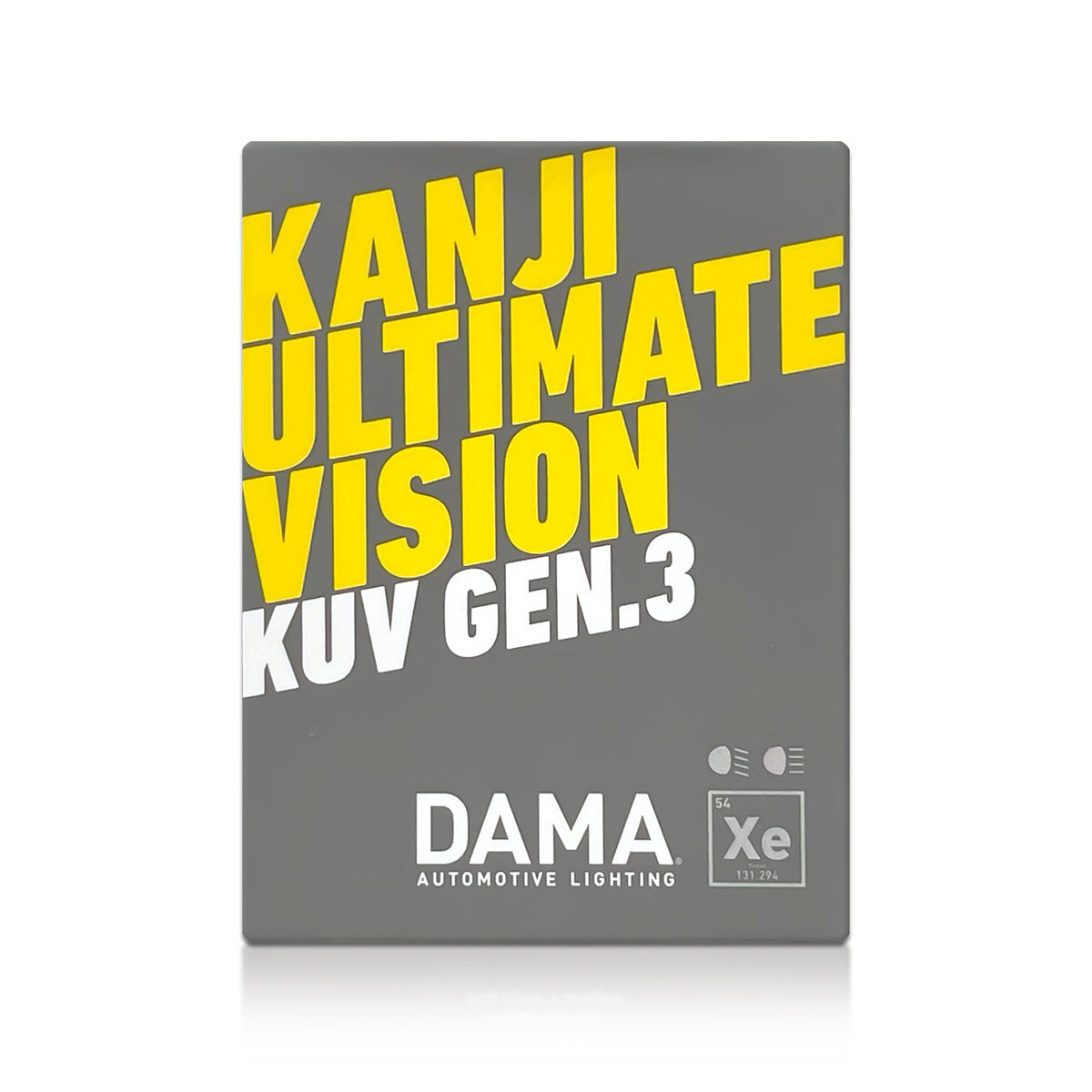 DAMA D5S Kanji Ultimate Vision Gen3 HID Xenon Headlight Bulbs | Pack of 2