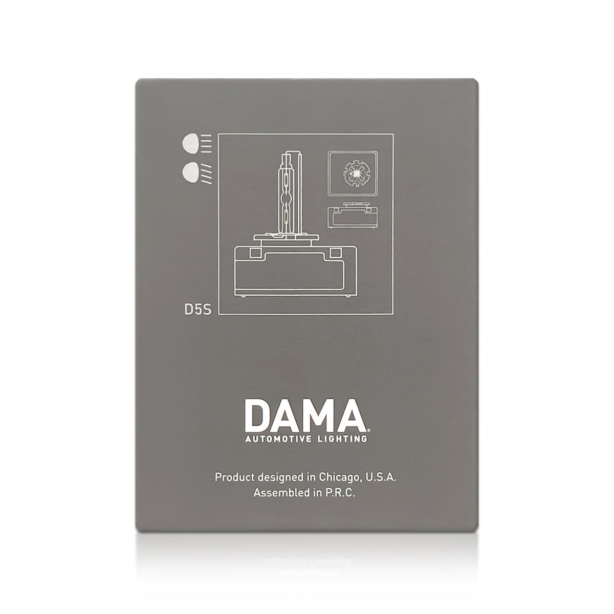 DAMA D5S Kanji Ultimate Vision Gen3 HID Xenon Headlight Bulbs | Pack of 2