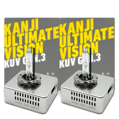 DAMA D5S Kanji Ultimate Vision Gen3 HID Xenon Headlight Bulbs | Pack of 2