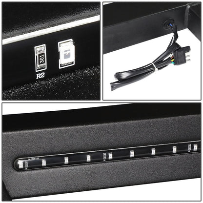 Universal 2" Receiver Hitch Step with LED Light