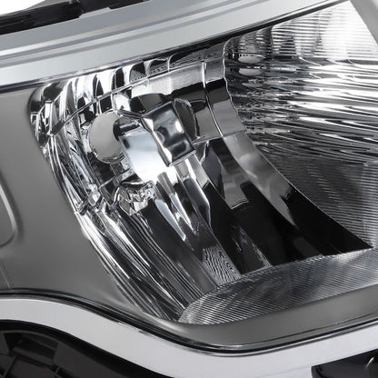 2013-2019 Ford Flex Black Housing Halogen Headlights
