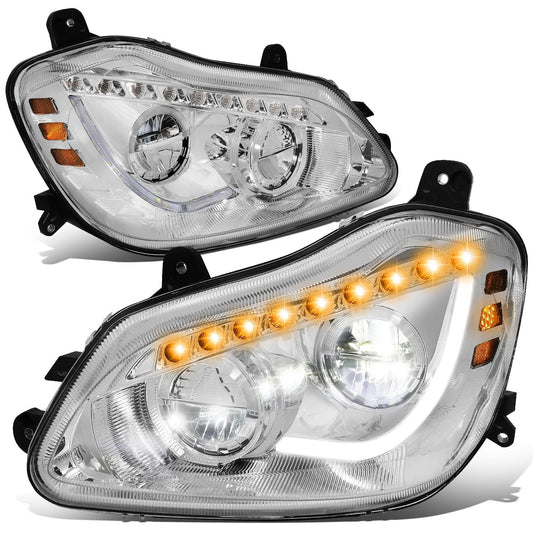 2013-2021 Kenworth T680 Chrome Headlights