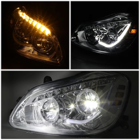 2013-2021 Kenworth T680 Chrome Headlights