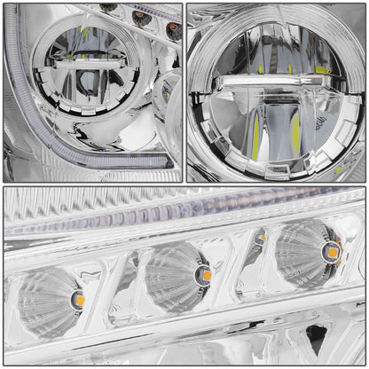 2013-2021 Kenworth T680 Chrome Headlights