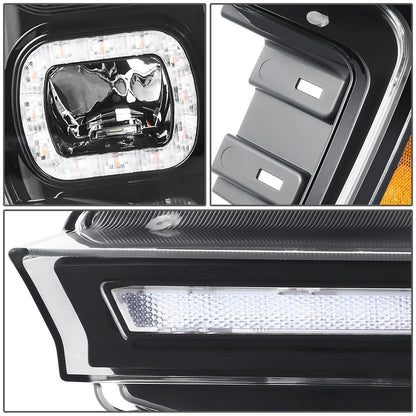 2018-2019 Ford F150 Black Headlights