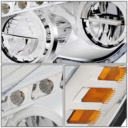 13-21 Kenworth T680 Full LED Sequential Turn Signal RGB Headlights