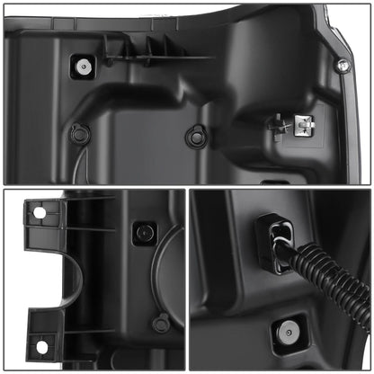 2011-2016 Ford F-250/F-350/F-450/F-550 Super Duty Sequential LED Headlights
