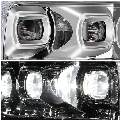 2021-2023 Ford F-150 LED Headlights w/ 3D Light Bar & Sequential Turn Signal
