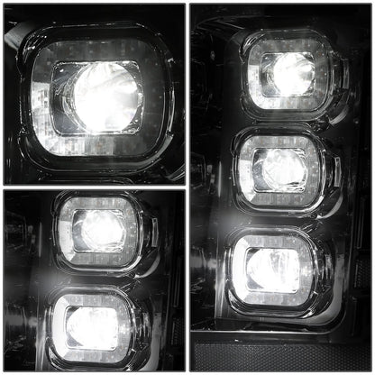 11-16 Ford F-250/F-350/F-450 Super Duty 3D Light Bar Headlights