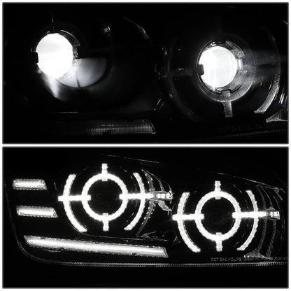 2008-2017 Kenworth T660 Target Style LED Sequential Headlights
