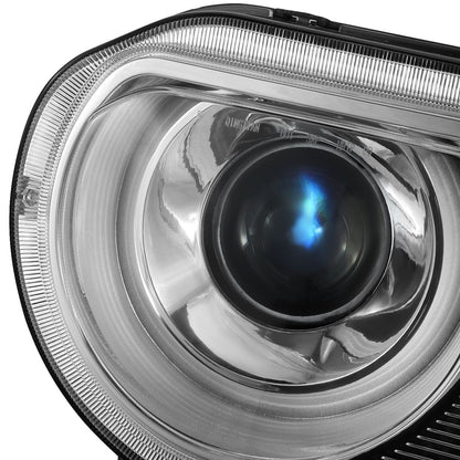 2008-2014 Dodge Challenger OE Style HID Headlights - Chrome
