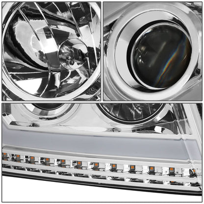 2004-2008 Ford F-150 LED DRL Projector Headlights with Sequential Turn Signal