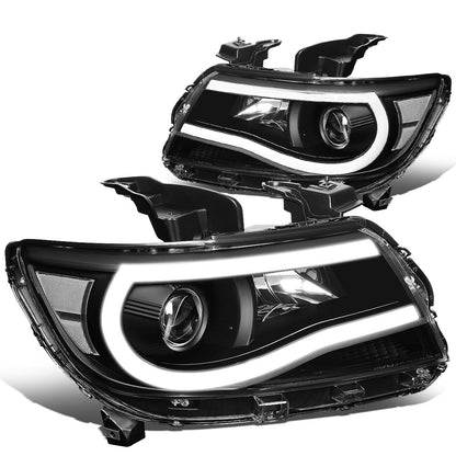 15-20 Chevy Colorado Full LED U-Tube DRL Projector Headlights