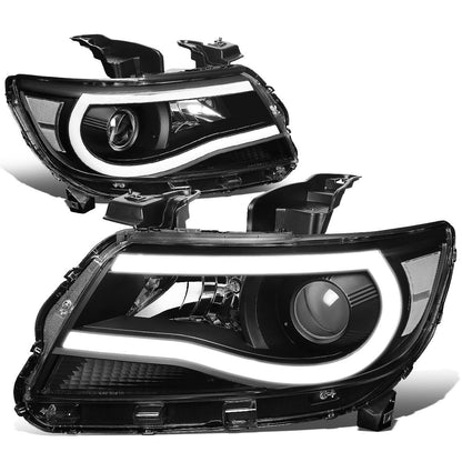 15-20 Chevy Colorado Full LED U-Tube DRL Projector Headlights