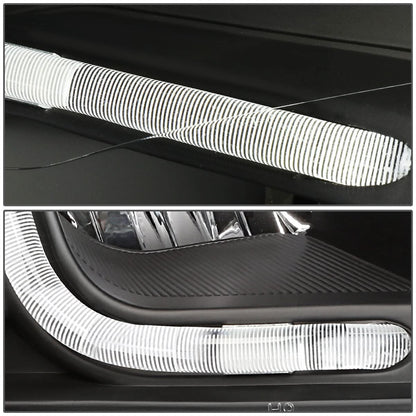 06-16 Chevrolet Impala/Monte Carlo LED DRL Headlights - Black