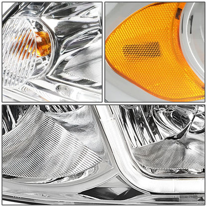 06-16 Chevrolet Impala/Monte Carlo LED DRL Headlights Chrome