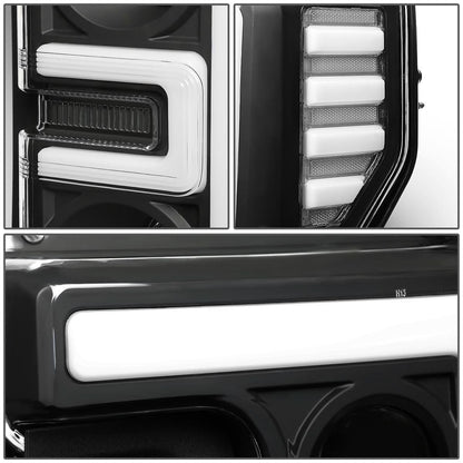 2017-2019 Ford F-250 F-350 F-450 F-550 Super Duty 3D LED DRL Projector Headlights