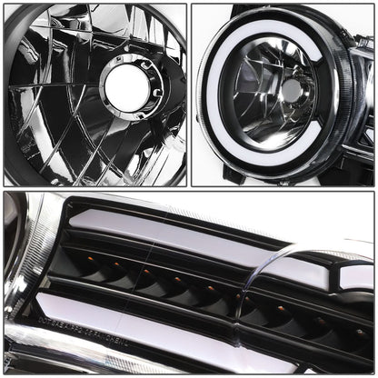 2007-2014 Toyota FJ Cruiser LED DRL Sequential Turn Signal Headlights