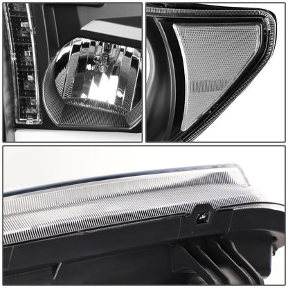 08-17 Toyota Sequoia / 07-13 Tundra LED DRL Projector Headlights