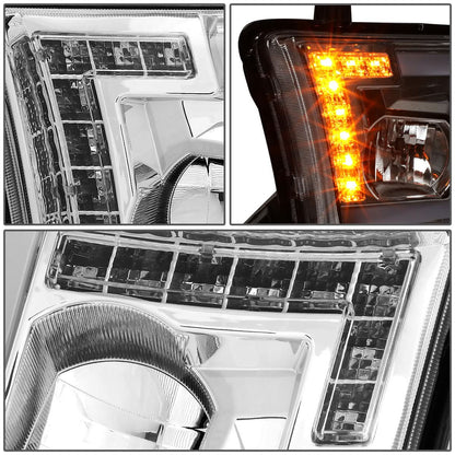 08-17 Toyota Sequoia / 07-13 Tundra LED DRL Projector Headlights